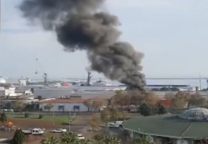 Rptv-VIDEO | Explozie într-un port strategic turcesc, la Marea Neagră