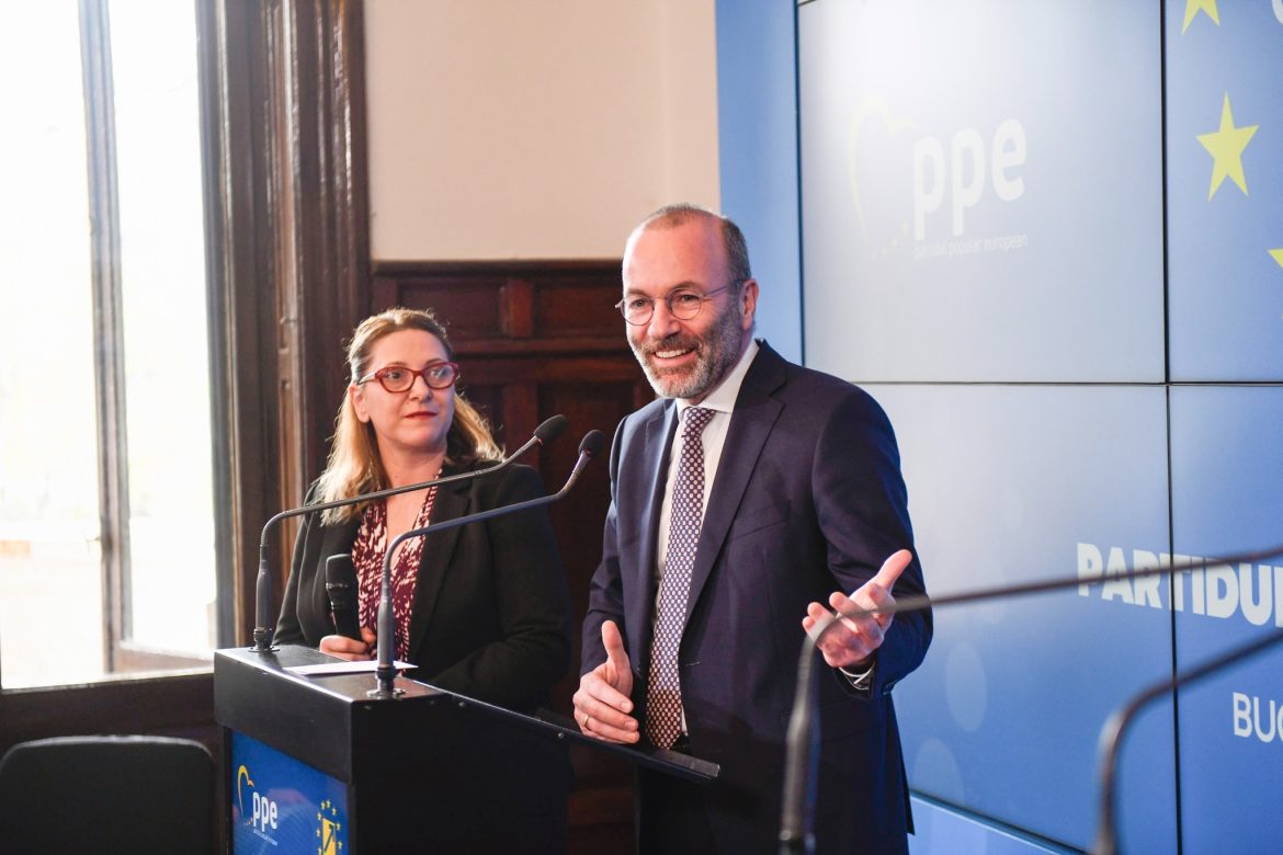 Manfred Weber, la București - Trebuie să păstrăm pacea măcar în interiorul UE