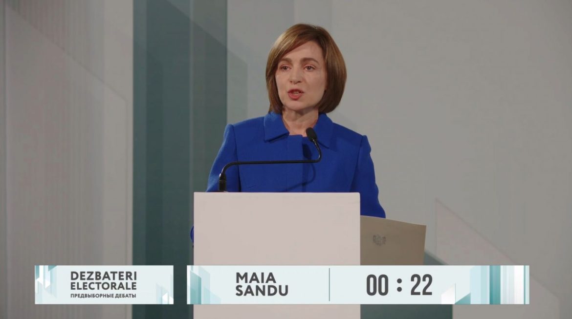 DEZBATERE/ Prezidențiale R. Moldova/ Maia Sandu îl acuză de Alexandr Stoianoglo că este un "cal troian"/ Candidatul PSRM se declară "susţinător ferm al integrării europene"